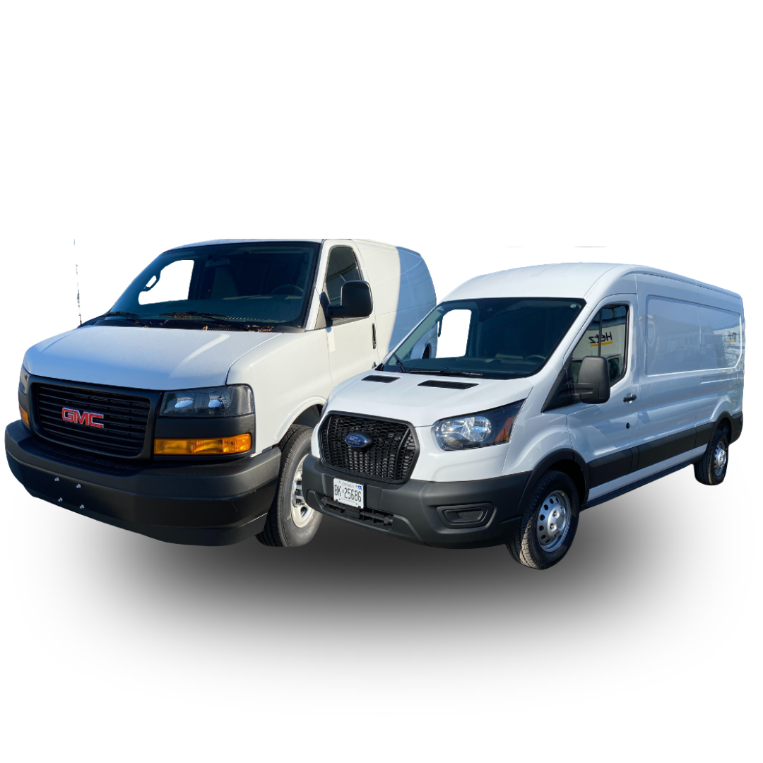 3/4 Ton Standard Cargo Van OR  3/4 Ton Hi Roof Cargo Van